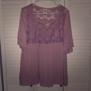 Cute flowy rose top
